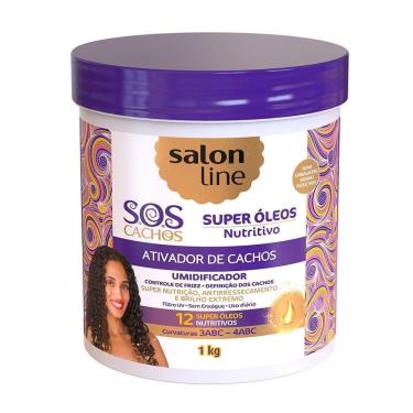 Imagem de Creme Ativador de Cachos Salon Line S.O.S. Nutritivo 1kg
