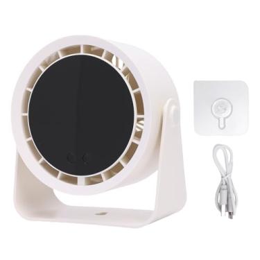 Imagem de Alomejor Fã de Mesa Pequeno, Ventilador de Mesa, Bateria de fã USB Recarregável Operada, 100 Ajuste de Velocidade do para o Quarto de Escritório Em Casa Desktop