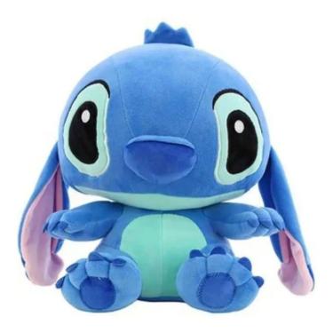 Imagem de Plush Stich Kawaii Children Stitch 40 cm x 35 cm azul