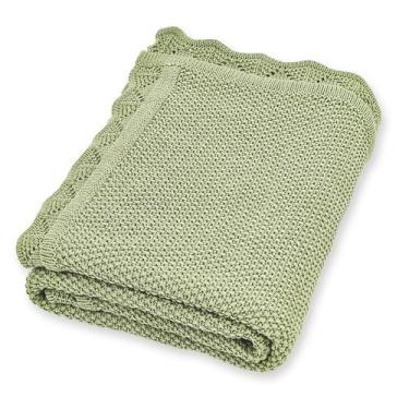 Imagem de Cobertor de malha para bebês YOYI YOYI Algodão orgânico 102x79 cm