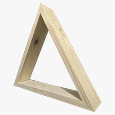 Imagem de Prateleira Nicho Triangular de madeira Pinus tratado 30x35 centímetros