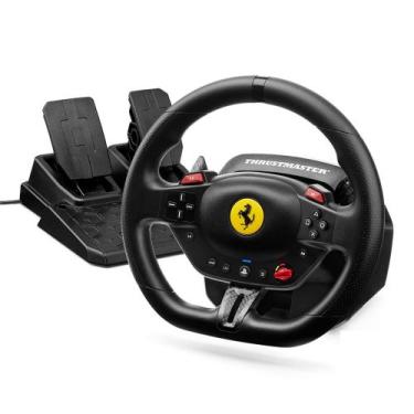 Imagem de Kit Volante e Pedal T98 Ferrari para PS4, PS5 e PC - Thrustmaster