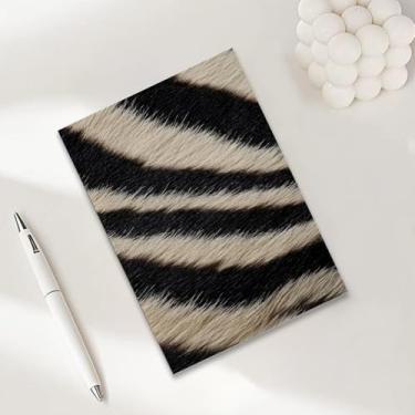 Imagem de Caderno Zebra Caderno A5 para anotações de escritório, agenda de 21 x 14,7 cm, agenda de viagem, presentes para amantes de zebras-3