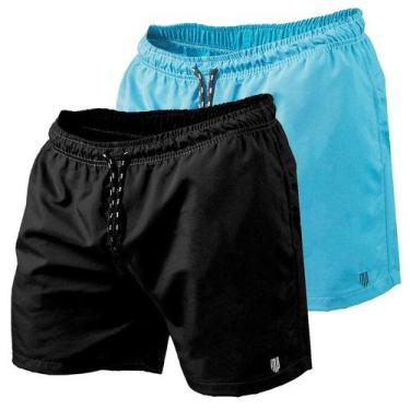 Imagem de Kit 2 Short Masculino Tactel Piscina Praia Bermuda de Academia Masculi