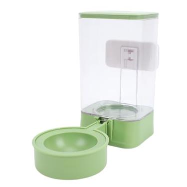 Imagem de GLOGLOW Garrafa de água de Coelho de 1,5L, Dispensador Automático de água para Animais de Estimação Suspenso para Gaiola Com Bico à Prova de Gotejamento, para Coelho Chinchila Cobaia (Verde)