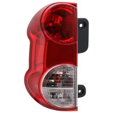 Imagem de Luz traseira esquerda compatível com 2013-2021 Nissan NV 200 lâmpadas de freio traseiro do lado esquerdo do motorista com lâmpadas e chicote substitui NI2800201 265553LM0A