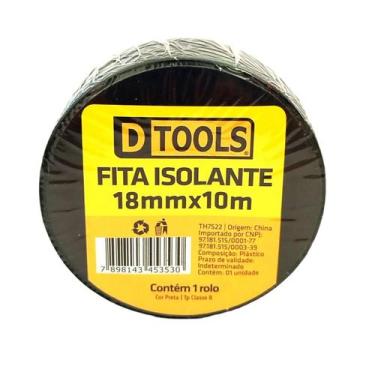 Imagem de Fita Isolante 10m Anti-chama - Dtools