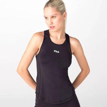 Imagem de Regata Fila Racer Feminina Preto, G