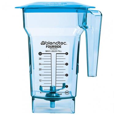 Imagem de Jarra Liquidificadora Blendtec FourSide 40-612-62 2.2L Azul com Tampa Azul