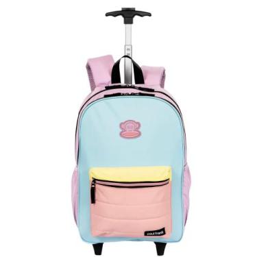 Imagem de Mochila Carrinho Externo Paul Frank Authentic Color Fun