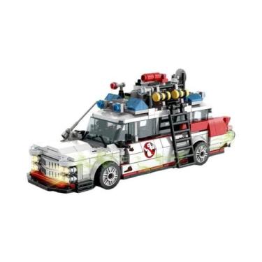 Imagem de Blocos De Montar Carro De Corrida Fantasma 562 Peças DIY MOC Modelo De