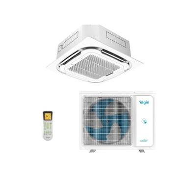 Imagem de Ar-Condicionado Split Cassete 4 Vias Inverter Plus R-32 Elgin 24.000 BTUs Só Frio 220V Monofásico