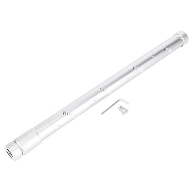 Imagem de Haste de roupas telescópica, haste de cortina expansível, antiderrapante, sem perfuração, varal de suspensão de armário de banho para janelas ou chuveiro cabide de cortina sem perfurações/vara de cort