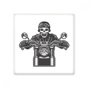 Imagem de Óculos de luz de esqueleto para motocicleta, padrão brilhante, azulejo de cerâmica, banheiro, cozinha, decoração de pedras, presente de artesanato