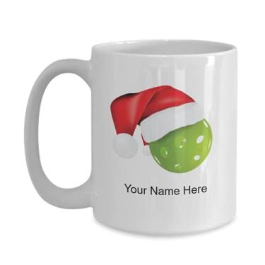 Imagem de Caneca personalizada Pickleball, copo de café Pickleball, ideia de presente de Pickleball, copo de café de Pickleball personalizado, caneca de Pickleball personalizada - caneca de café de 425 g