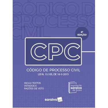 Imagem de Código De Processo Civil Mini - Legislação Saraiva De Bolso - 6 edição 2024