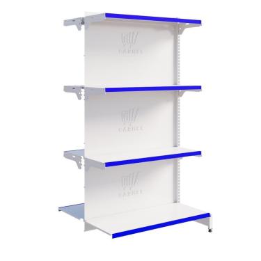 Imagem de Gôndola Fit 40 Centro 1 Continuação 1,37 m Comercio Farmácia - Amapá