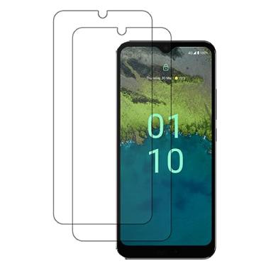 Imagem de UPONEW [Pacote com 2 protetores de tela de vidro temperado transparente HD sem bolhas para Oneplus Nord N30 5G