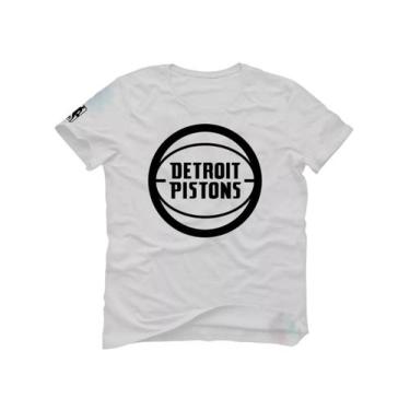 Imagem de Camiseta Basquete Detroit Pistonss Rose Ben Wallace Camisa - Loja Whit
