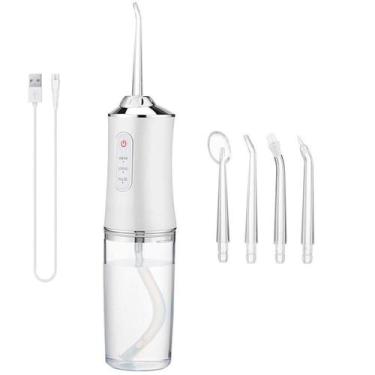 Imagem de Irrigador Bucal Portátil 4 Bicos USB - Bc Bora Colega Shop, verde