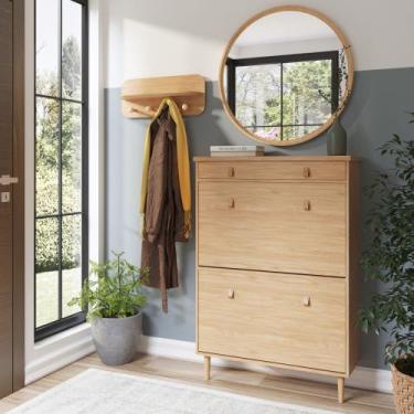 Imagem de Sapateira de Parede Nala 2 Portas 1 Gaveta - Casavee, Tauari