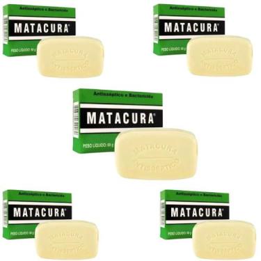 Imagem de Sabonete Matacura - Antisséptico E Bactericida - 90g - 5UNI