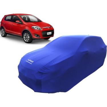 Imagem de Capa De Tecido Para Proteção Carro Fiat Palio Luxo - Mz, Azul