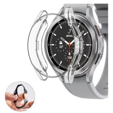 Imagem de Capinha Vazada Cobre todas as bordas Para Watch4 Classic 42 - Genérico