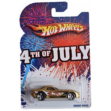 Imagem de Hot Wheels Dodge Viper, [Gold] 4TH of July