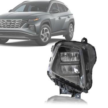 Imagem de DanVard Conjunto de farol compatível com Hyundai Tucson SE SEL 2022 2023 2024 farol de LED dianteiro substitui 92101-CW150 HY2502250 (lado esquerdo do motorista)