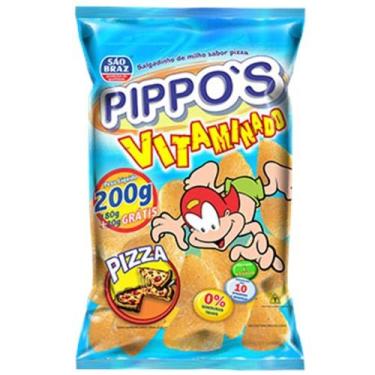 Imagem de Salgadinho Pippos Vitaminado pizza - São Braz 