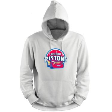 Imagem de Blusa Moletom Capuz Basquete Detroit Pistonss 2020 Basketball - Loja W