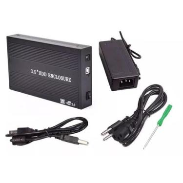 Imagem de Case Hd Externo 3,5 Computador Sata Usb 2.0 - Lotus