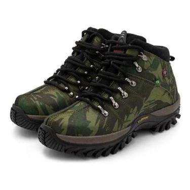 Imagem de Bota Coturno Adventure Infantil - LandFlex, Camuflado, 25
