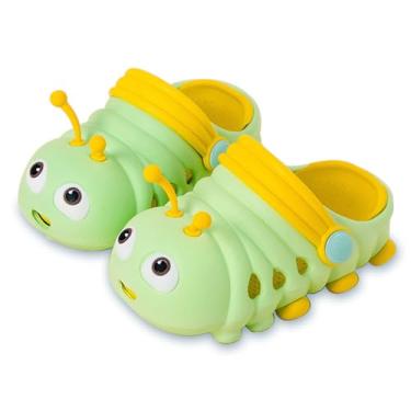 Imagem de Pantufas infantis infantis Juxi para meninos e meninas, Red4, 7.5-8 Toddler