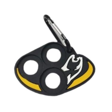 Imagem de Dynwave Piscina Pool Cue Protetor Protetor Punto Cue Protetor Protetor Clipe Treinamento 3 buracos Buckle Fechle Conveniente Snooker Storage