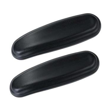 Imagem de Esquirla 2pcs cadeira de escritório braço braçadeira de substituição tampa, universal, acessórios montar conveniente simplicidade moderna suporte mole pU pu