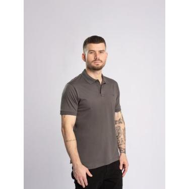 Imagem de Camiseta Polo Pima Cinza - Humbrado