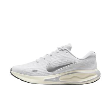 Imagem de Nike Tênis de corrida feminino Journey Run (FJ7765-104, branco/tom platinado/leite de coco/prata metálico), Branco/tom platinado/leite de coco/prata metálica, 37