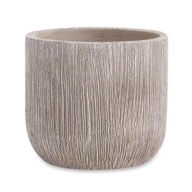 Imagem de Cachepot em Cimento Cinza - 12cm - Abra Casa