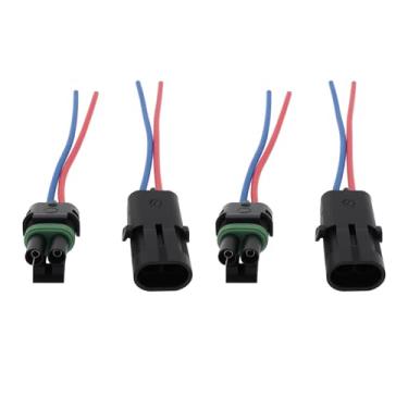 Imagem de YINETTECH 1 conjunto de cablagem lateral de elevação lateral para carro, conector elétrico compatível com Harmar, compatível com elevadores Outlander