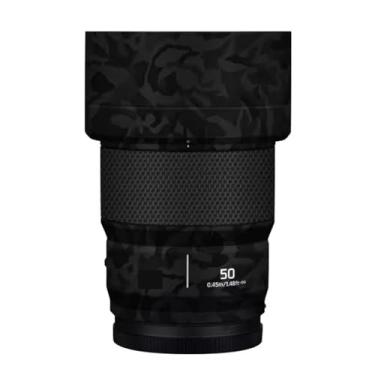 Imagem de 50 1.8 Película protetora para lente de câmera película protetora decalque adesivo anti-arranhões acessórios para Panasonic Lumix S 50 mm F1.8 (Shadow Camo Black)