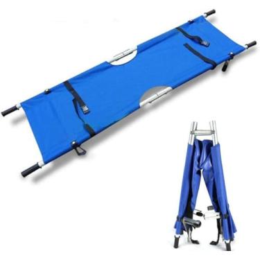 Imagem de Maca Médica Foldig, Maca De Resgate De Primeiros Socorros, Maca Portátil De Liga De Alumínio Com Hadles