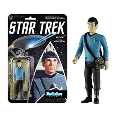 Imagem de Funko 018488 Reaction: Boneco Spock de Star Trek, 9,5 cm