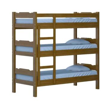 Imagem de Treliche Em Madeira Maciça Reforçada Nogueira Shop Jm