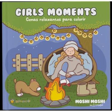 Imagem de Girls Moments - Cenas Relaxantes Para Colorir