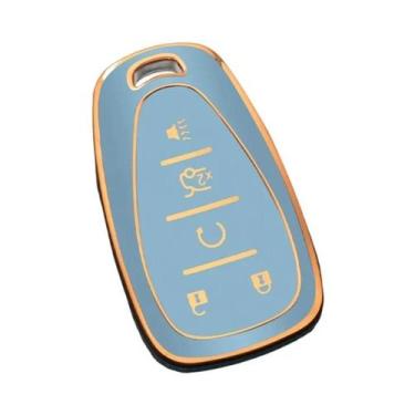 Imagem de Capa De Chave Remota Para Carro Chevrolet Chevy Camaro Cruze Malibu So