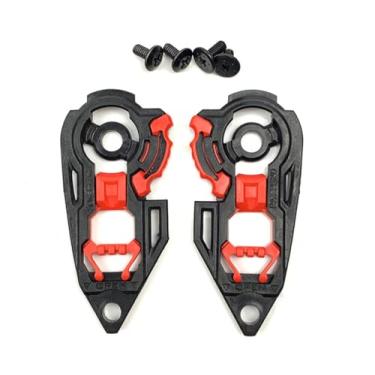 Imagem de Kit de pivô de base de viseira de capacete K1, K5 placa de base de capacete de motocicleta compatível com AGV K1 K3SV K5 (base da viseira)