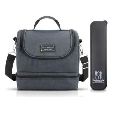Imagem de Necessaire Bolsa Térmica Porta Talher Jacki Design Praticidade