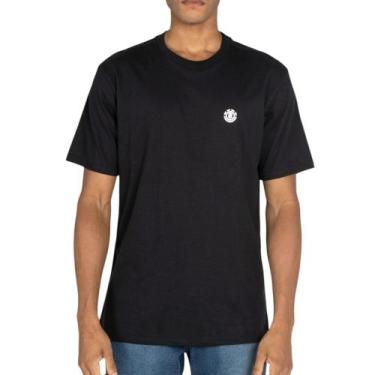 Imagem de Camiseta Element Basic Crew, G, Preto